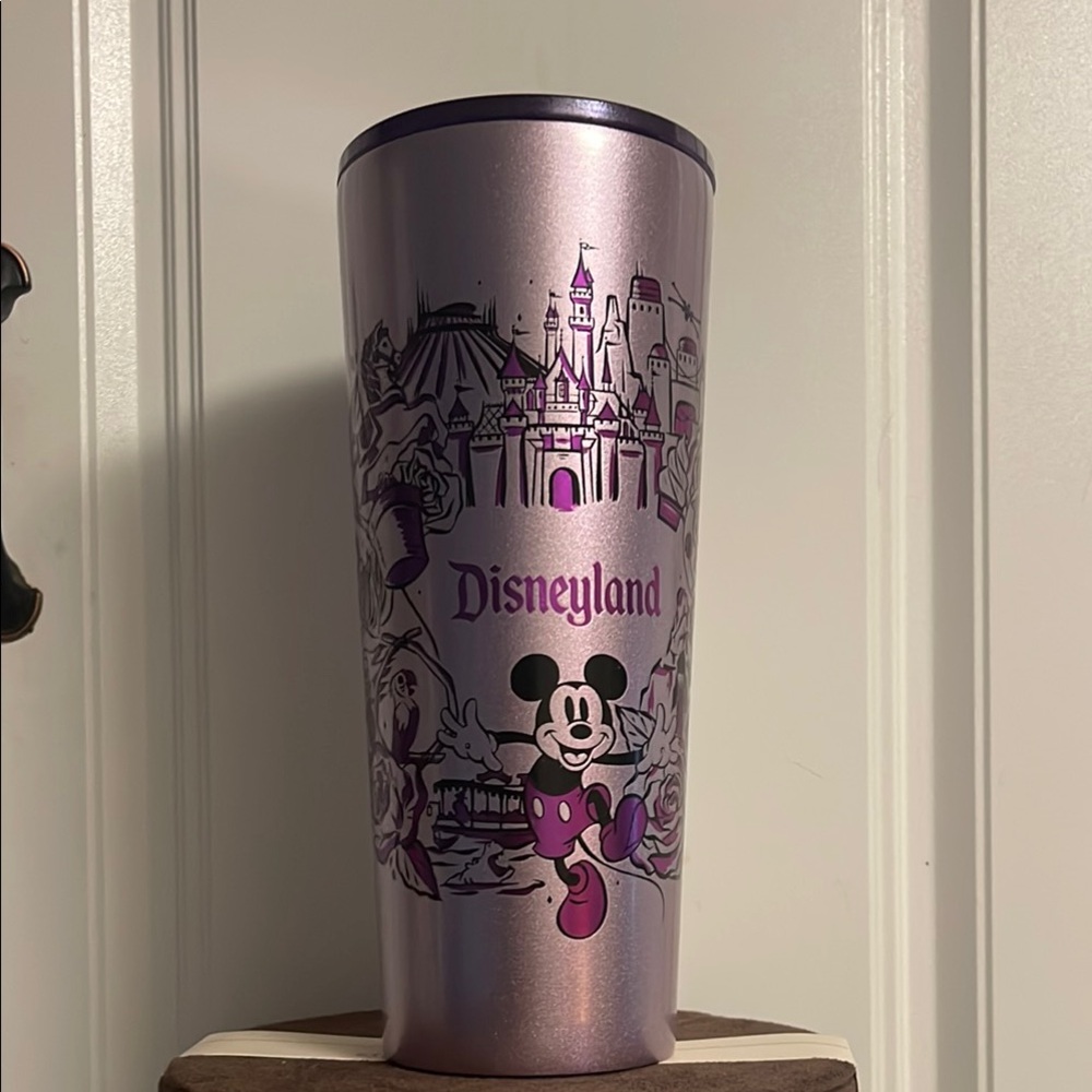 Disney Starbucks Purple Travel Tumbler
